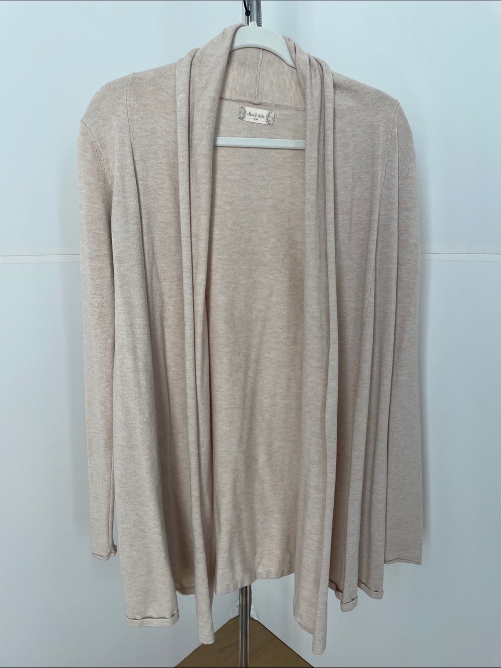 Women’s cream Altar’d State cardigan. Size S/M.